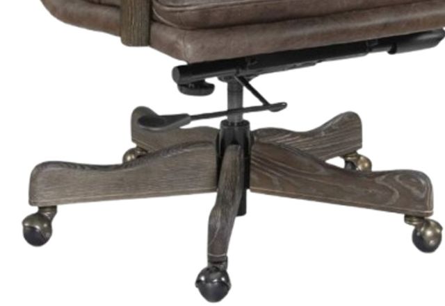 Hooker® Furniture EC Langston Buckaroo Ranch/Storia Executive Swivel Tilt Chair-2