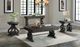 Elements International Stone 2-Piece Smokey Walnut Occasional Table Set-5