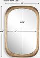 Uttermost® Malone Brass Mirror-3