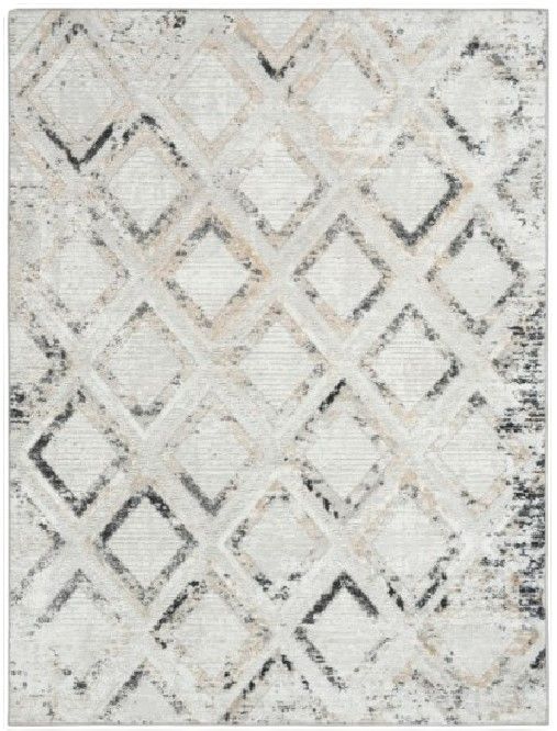 Nourison Home™ Dekor Gray Charcoal 5'x7' Style 1 Area Rug-0