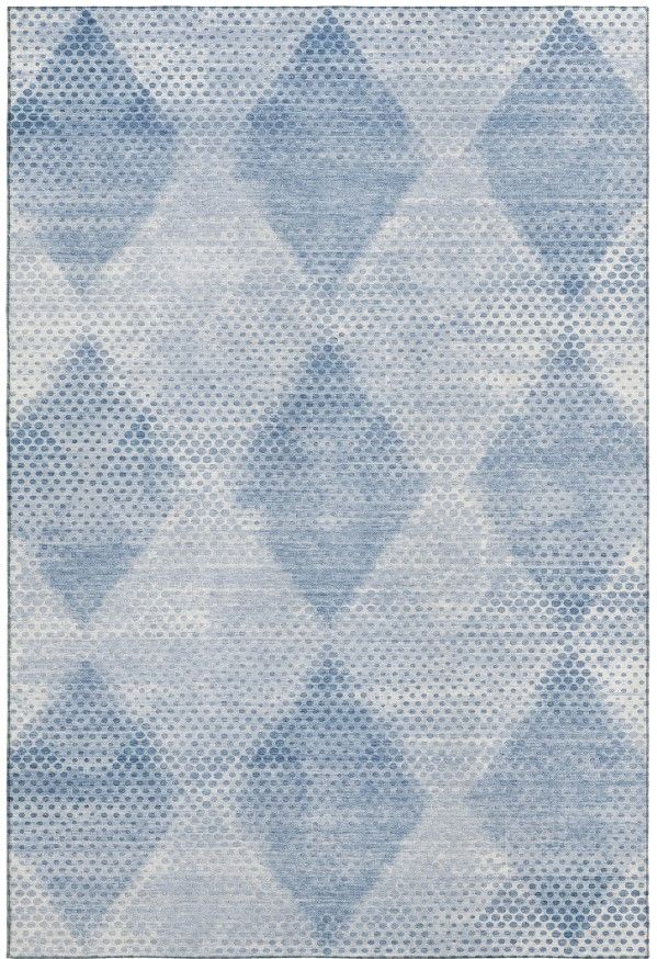 Dalyn™ Rug Company Trevi TV4 Blue 5'x8' Area Rug-0