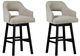 Signature Design by Ashley® Tallenger 2-Piece Linen/Brown Bar Stool Set-0
