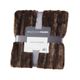 Olliix by Madison Park Duke1 Brown Long Fur Throw-2
