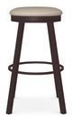 Amisco Customizable Connor Upholstered Swivel Bar Stool-1