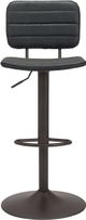 Zuo® Modern Holden Dark Bronze/Vintage Black Bar Stool-1