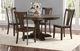 Winners Only® Daphne Grey 66" Dining Pedestal Table with Leaf-1