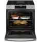 GE® 500 Series 30" Stainless Steel Slide In Gas Range-3