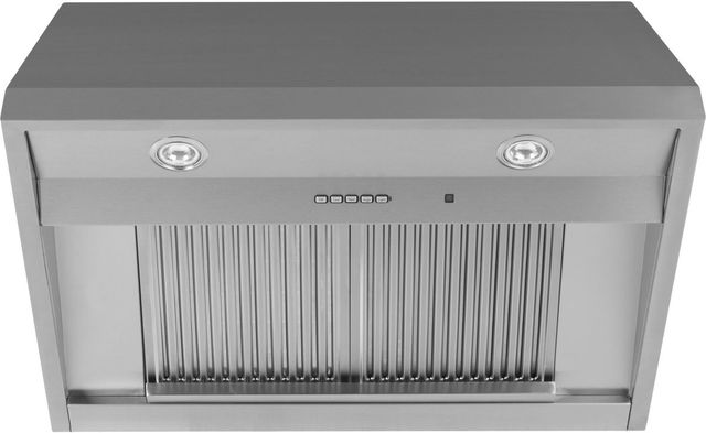 GE® Commercial 30" Stainless Steel Wall Mounted Range Hood-2