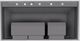 Vent-A-Hood® Designer Series 48" Gunsmoke Wall Mounted Range Hood-3