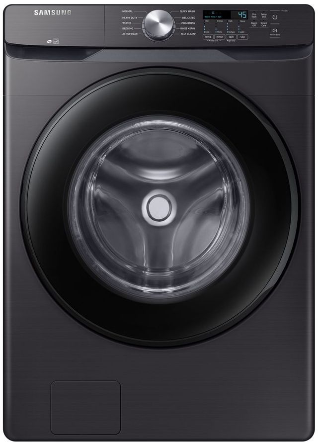 Samsung Black Front Load Washer & Gas Dryer Laundry Pair-1