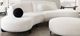 Diamond Sofa® Vesper 2-Piece White Sectional Sofa-0