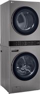 LG Graphite Steel Single Unit, 4.5 Cu. Ft. Washer, 7.4 Cu. Ft. Gas Dryer, WashTower™ with Center Control™-3