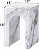 ACME Furniture Fritzy White 12" End Table-2