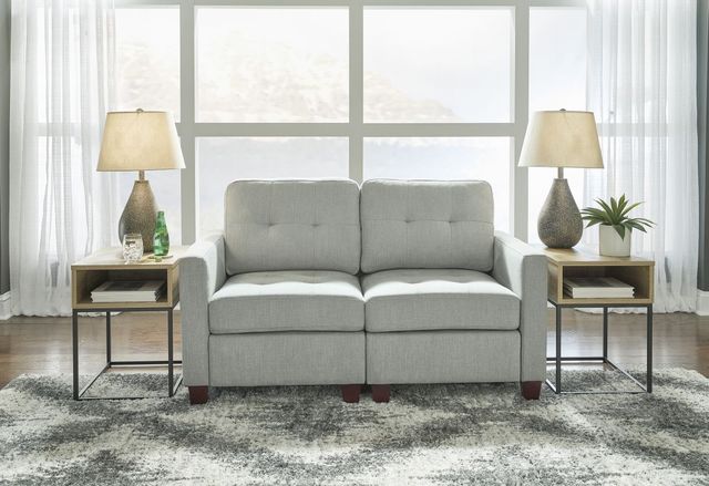 Signature Design by Ashley® Edlie 2-Piece Pewter Sectional-4