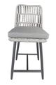 CabanaCoast® Customizable Grace SOL Weave® Outdoor Balcony Stool-1