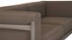 Moe's Home Collection Suri Taupe Plastic Outdoor 2-Seat Sofa-4