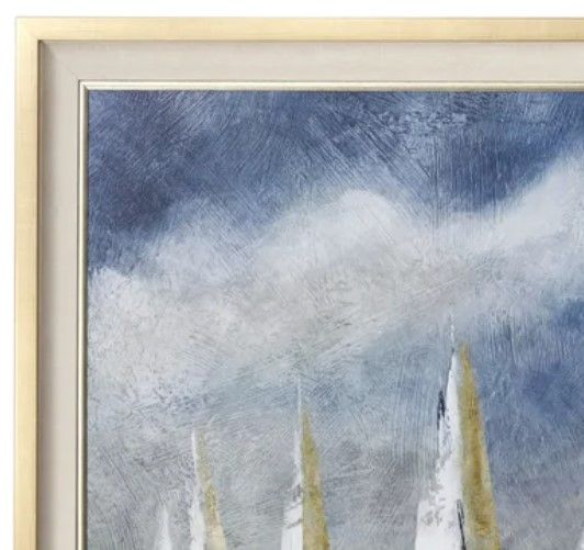 Stylecraft Blue/White Wall Art-1
