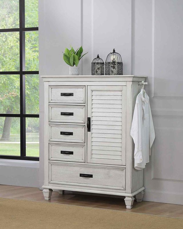 Coaster® Franco Antique White Chest-1