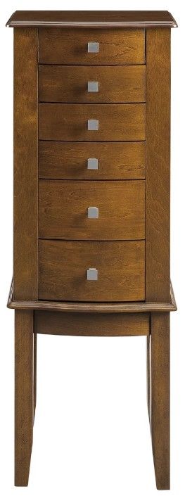 Powell® Meredith Walnut Jewelry Armoire-3