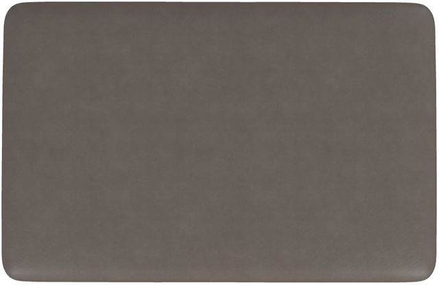 La-Z-Boy® Charlie Greystone Leather Ottoman-4