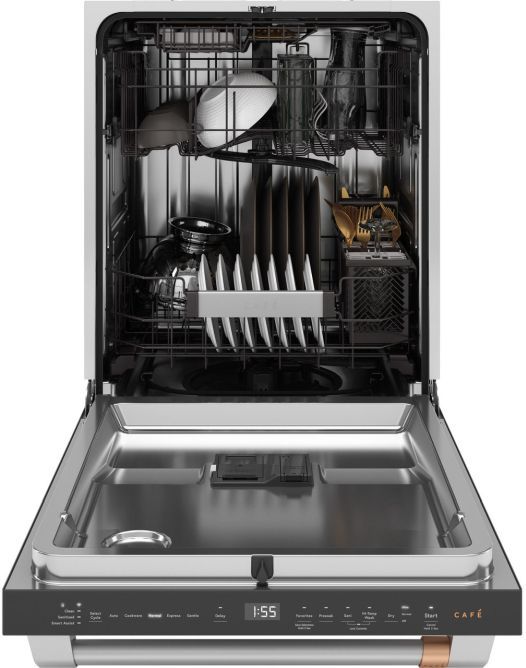 Cafe™ 24" Matte Black Top Control Built In Dishwasher-3
