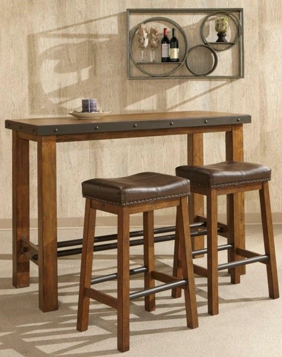 Intercon Taos Canyon Brown 30" Backless Barstool-1