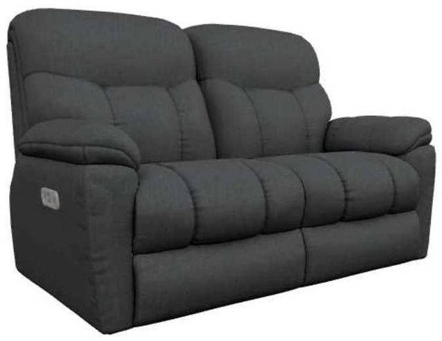 La-Z-Boy® Morrison Indigo Power Reclining Loveseat with Headrest and Lumbar-0