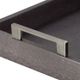 A & B Home 3-Piece Dark Brown Tray-3