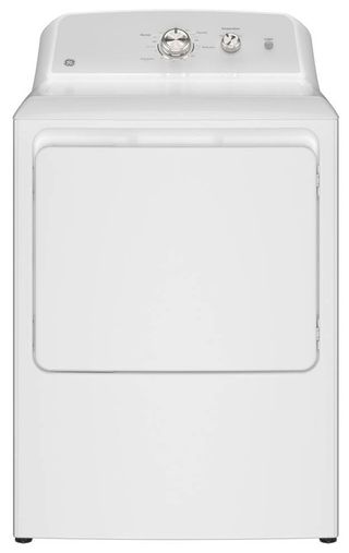 GE® 6.2 Cu. Ft. White Gas Dryer