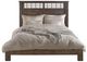 International Furniture Direct Parota III Brown Eastern King Panel Bed-0