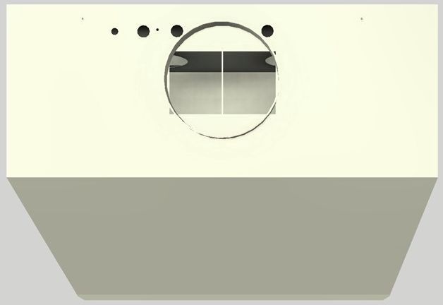 Vent-A-Hood® 30" Biscuit Wall Mounted Range Hood-2