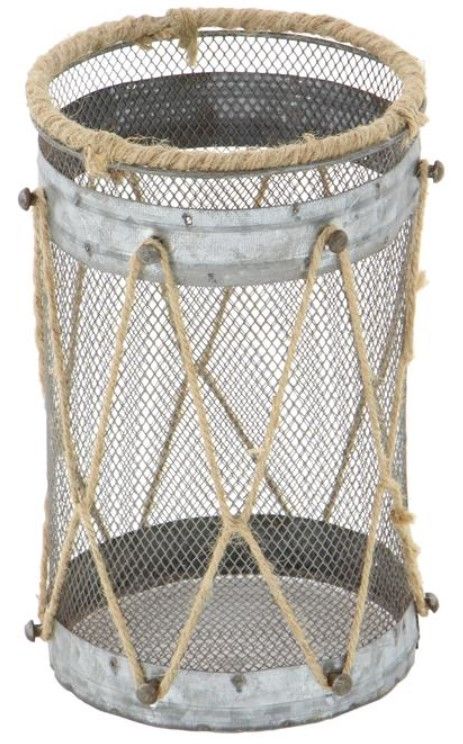 Deco Marche 3-Piece Silver Pillar Candle Lantern Set-1