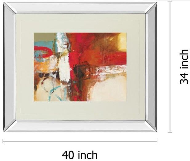 Classy Living Natasha Barnes Woven 34" Wall Art-2