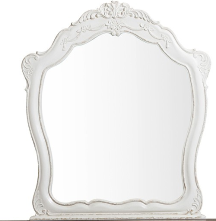 Homelegance® Cinderella Antique White/Gray Mirror-0