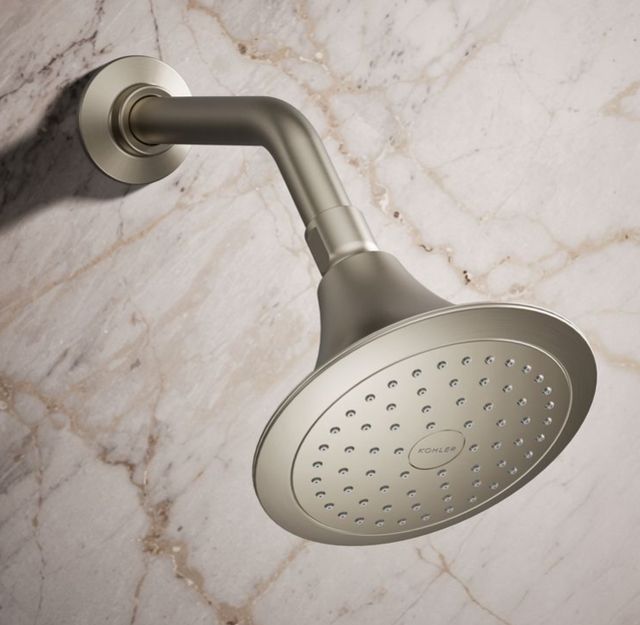 KOHLER® Forté® Rite-Temp® Vibrant Brushed Nickel 2.5 GPM Single-Function Showerhead-1