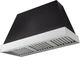 AGA Euclid 48" Matte Black Wall Mounted Range Hood  with Polished Chrome Trim-0