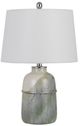 Cal® Lighting & Accessories Vittoria Pale Mint Green Table Lamp-0