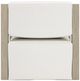 Bernhardt Leilani Bernhardt Exteriors Sea Oat/White Fabric/Wooden Outdoor Swivel Chair-3