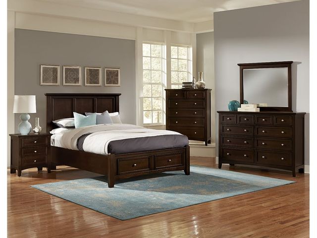 Vaughan-Bassett Bonanza Merlot Nightstand-1