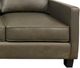 USA Premium Leather Furniture 4040 Olive Sofa-3