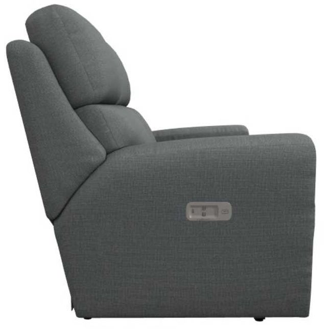 La-Z-Boy® Apollo Graphite Power Reclining Loveseat with Headrest-3