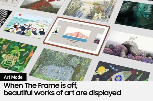 Samsung The Frame 55” QLED 4K Smart TV-2