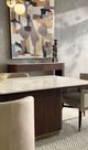 Fairfield® Customizable Aristotle Stationary Barrell Back Dining Chair-1