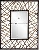 Uttermost® Teak Maze Walnut Rectangle Mirror-2