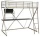 Powell® Henley Black/Pewter Twin Youth Loft Bed-0