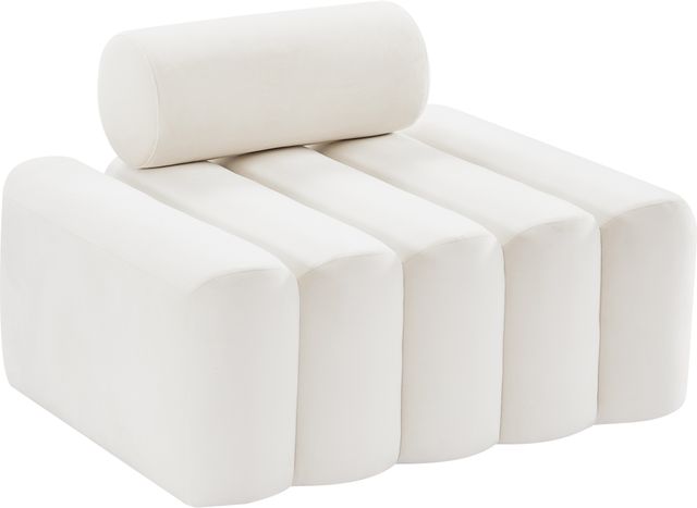 Meridian Furniture Melody Cream Velvet Chair-0