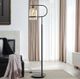 Stylecraft Radiance Black/Bronze Floor Lamp -5