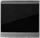 Viking® 5 Series 30" Damascus Gray Pro Style Induction Range with Brushed Brass Trim-4