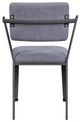 ACME Furniture Cargo 2-Piece Gray/Gunmetal Dining Arm Chair Set-1