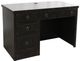 American Heartland Manufacturing Rustic Single Pedestal Desk-0